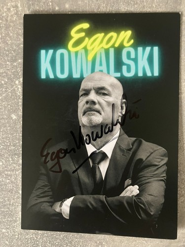 Autografo egon kowalski - egon,