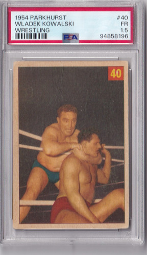 Carta rara parkhurst wrestling - carta,