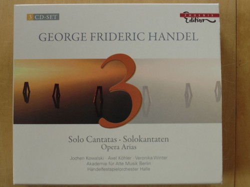 Solo cantatas arias - /, (3