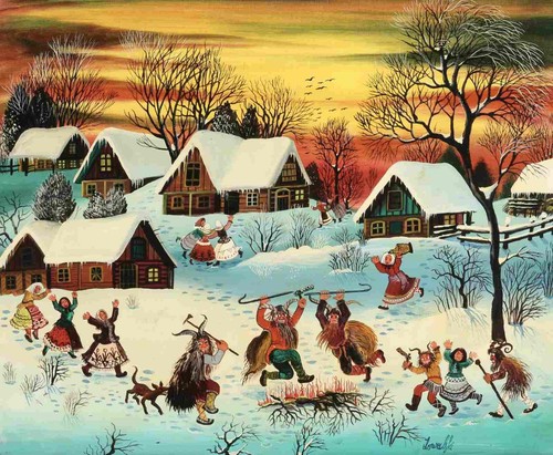 Kowalski krampus festival - a.,